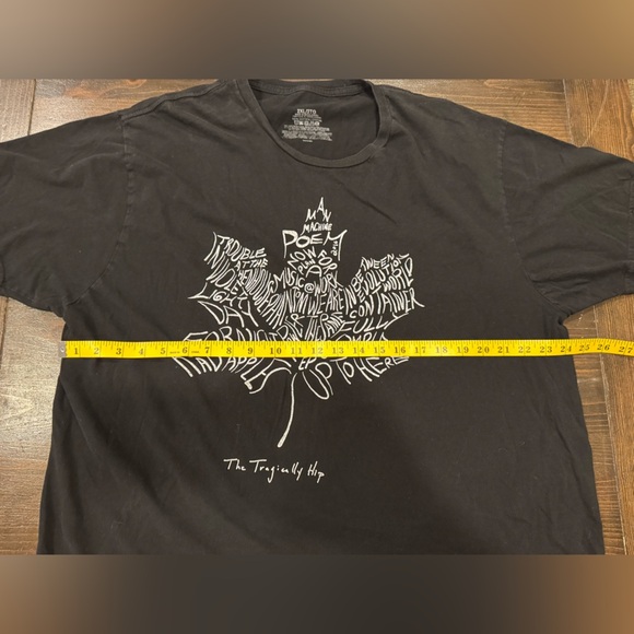 The Tragically Hip Machine Poem T-Shirt - Picture 6 of 6